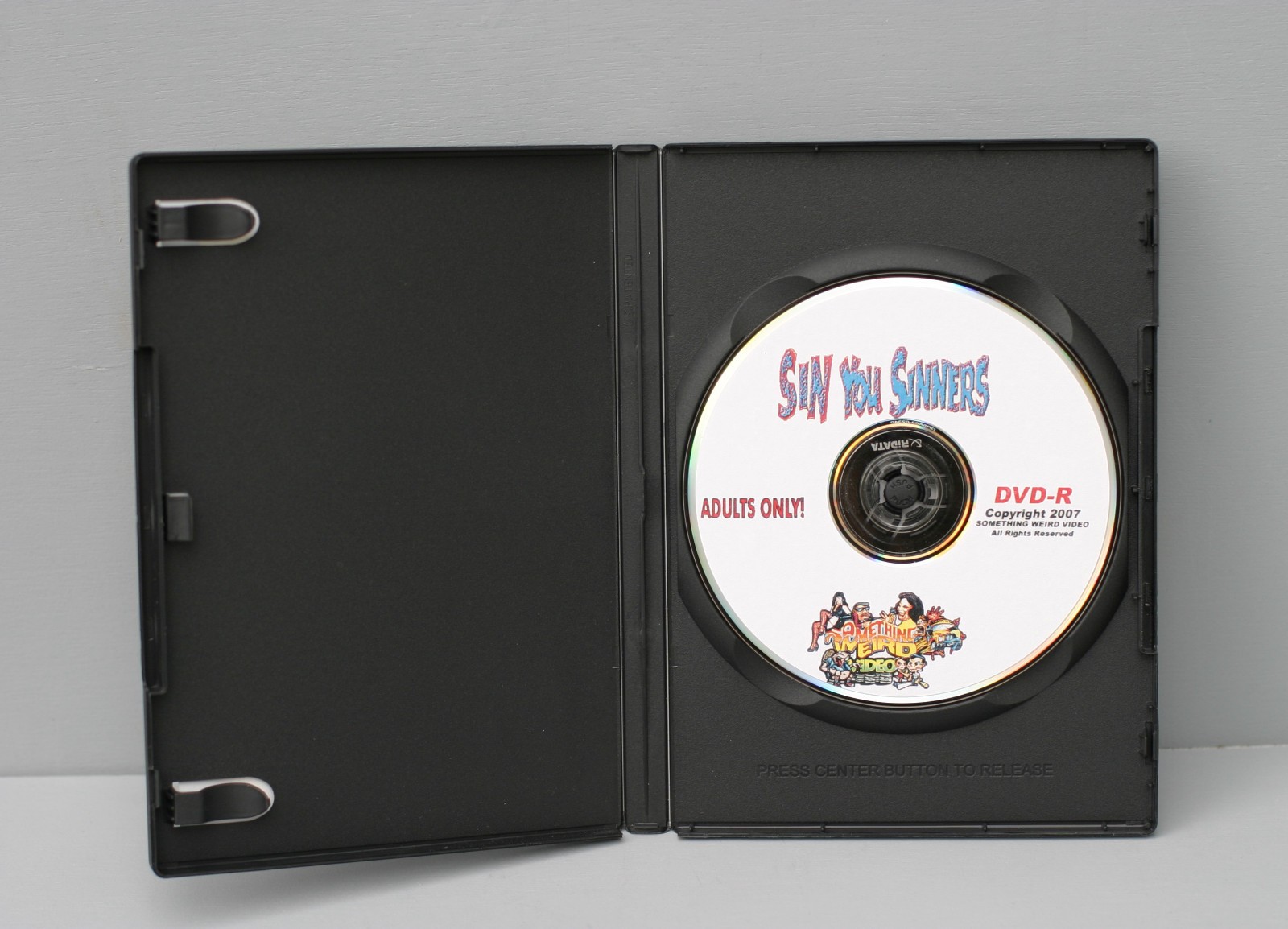 Sin You Sinners DVD 1963 Joe Sarno film, Something Weird release, free shipping