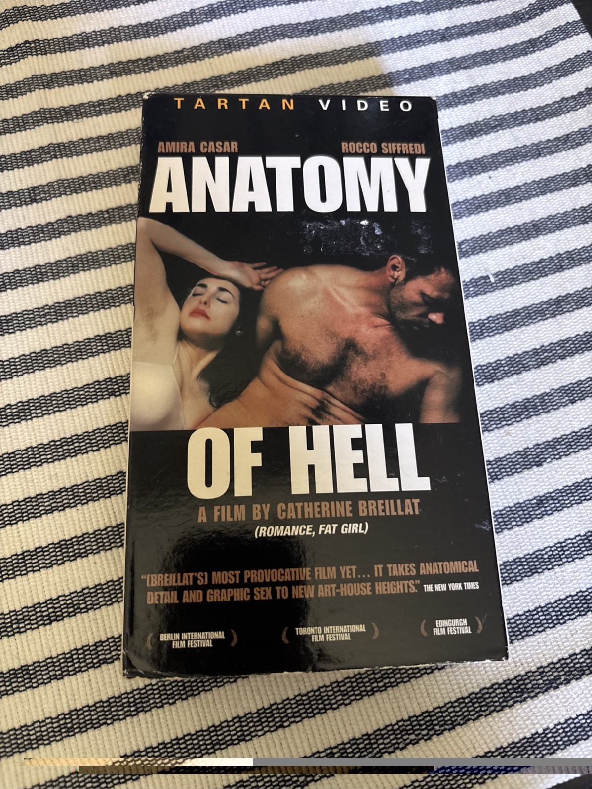 Anatomy of Hell (VHS, 2004) – (New French Extremity) RARE TARTAN VIDEO VHS LGBTQ