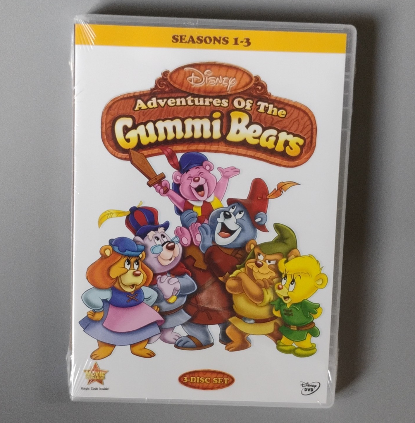 Disney Adventures of the Gummi Bears Seasons 1-3 DVD 3-Disc Set NTSC