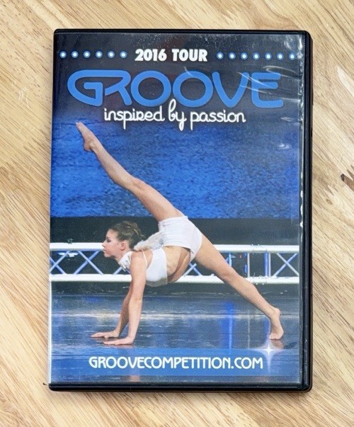GROOVE 2016 TOUR (DVD, 2-Disc Set) Dance Competitions Conventions Workshops RARE