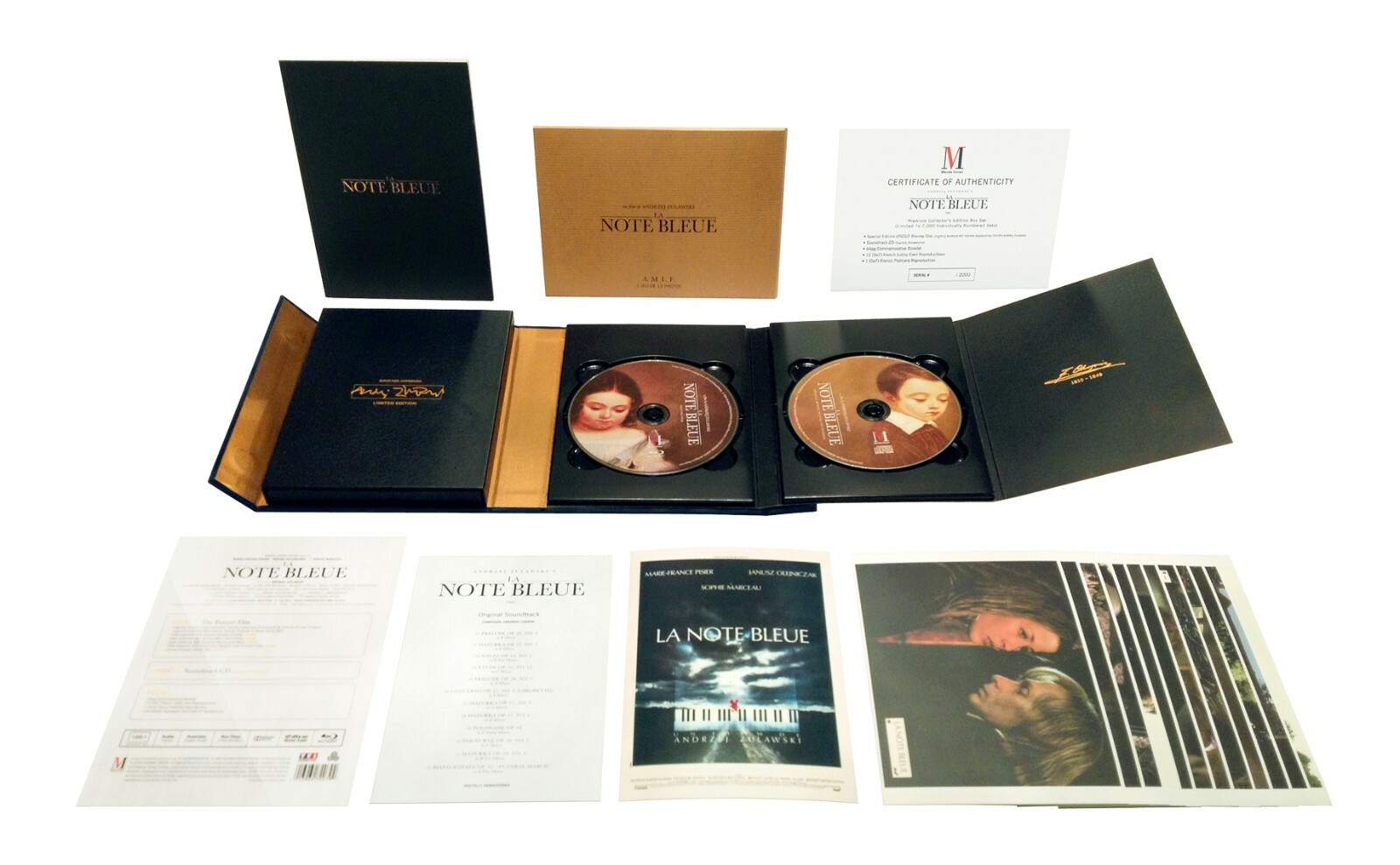 Zulawski La Note Blue Blu-ray 2Disc Limited Edition 2000 Copies MONDO VISION NEW