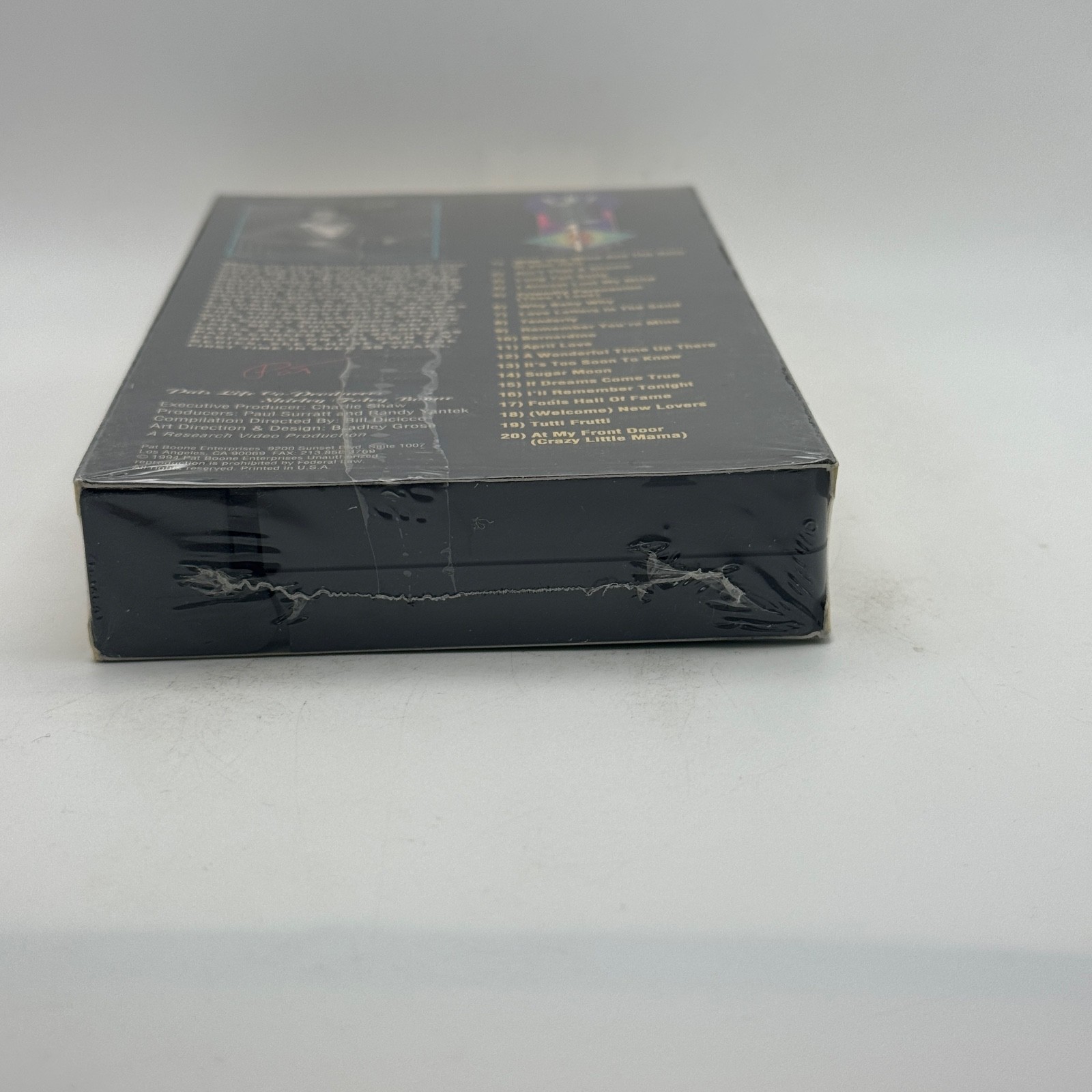 Pat Boone’s Signed Greatest Hits VHS 1994 1950’s TV Variety Show SEALED NOS