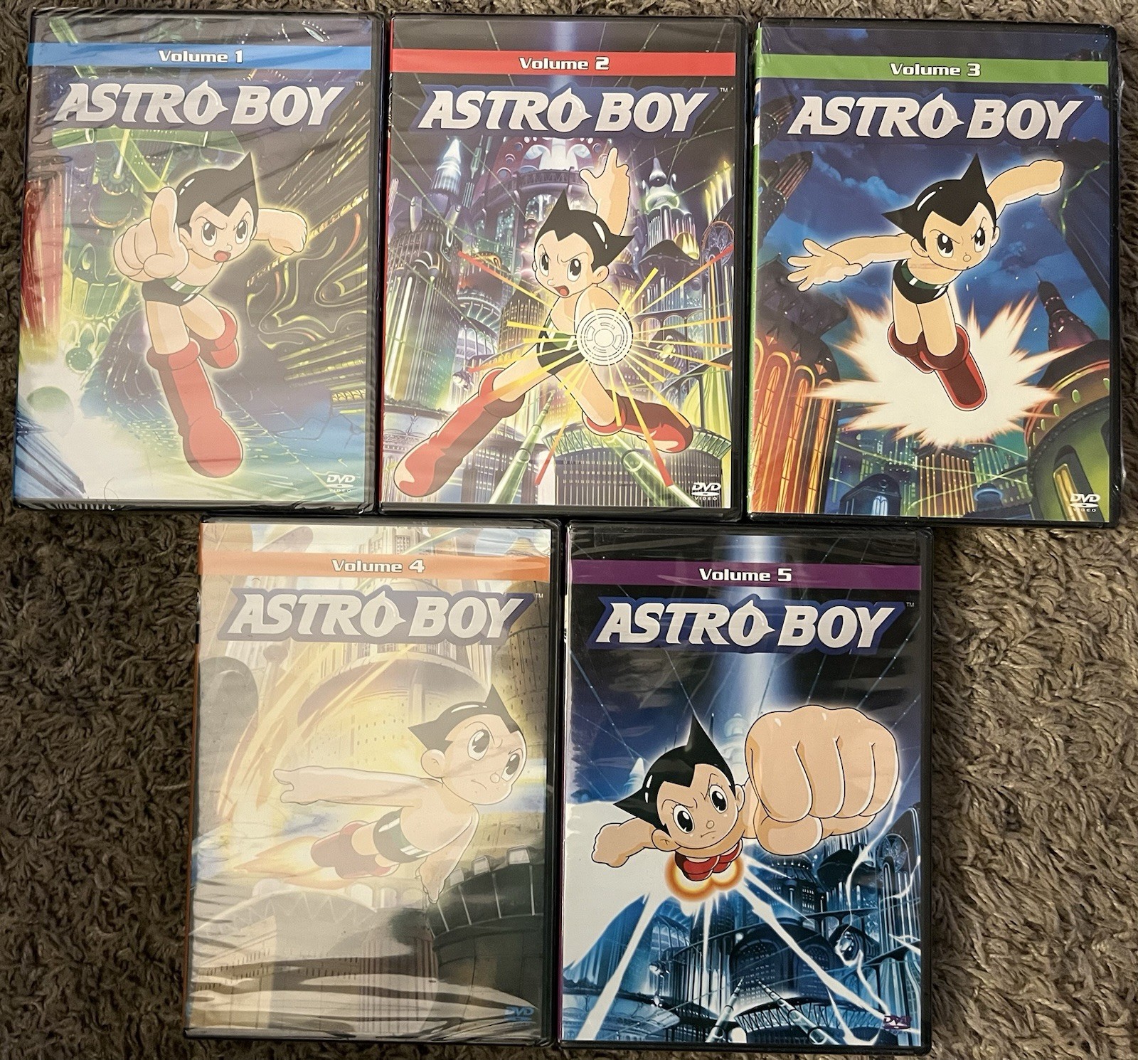 Astro Boy (2003) Complete Series Vol 1 2 3 4 5