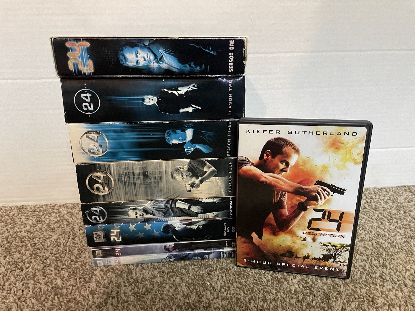 24 (2001 TV Series) Complete DVD, Season 1-8 + Bonus DVD Redemption – FREE SHIP!