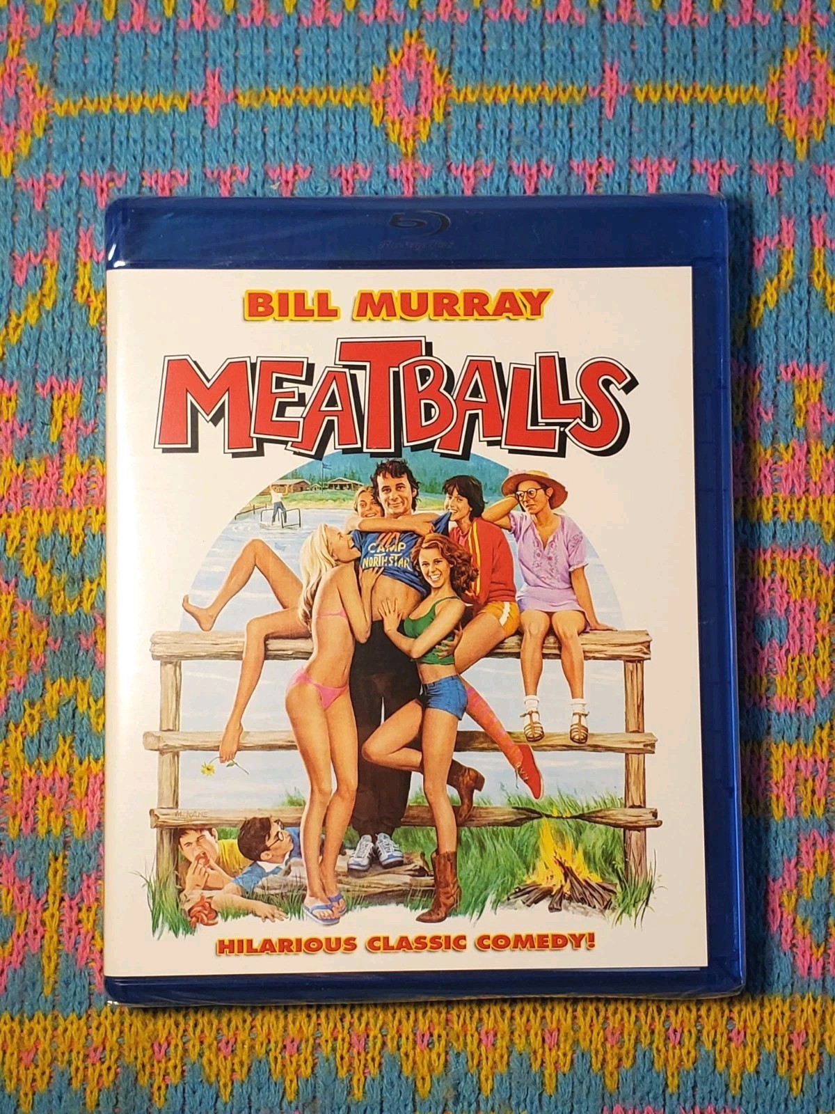 Meatballs (Blu-Ray, 1979) Bill Murray Ivan Reitman 70s Summer Camp Comedy [NEW]