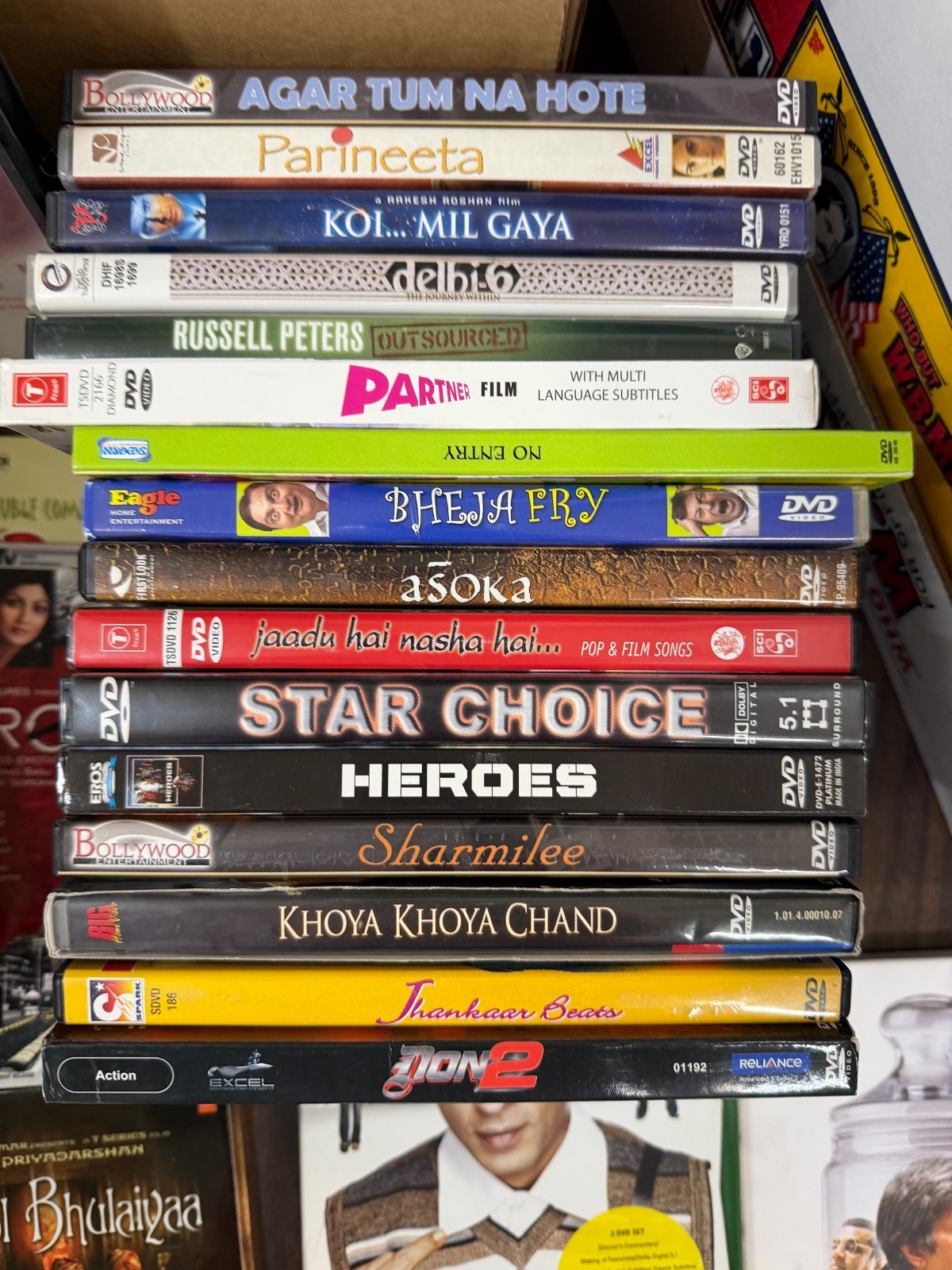119 Bollywood Indian Hindi DVDs Movie Lot Bengali Films Collection