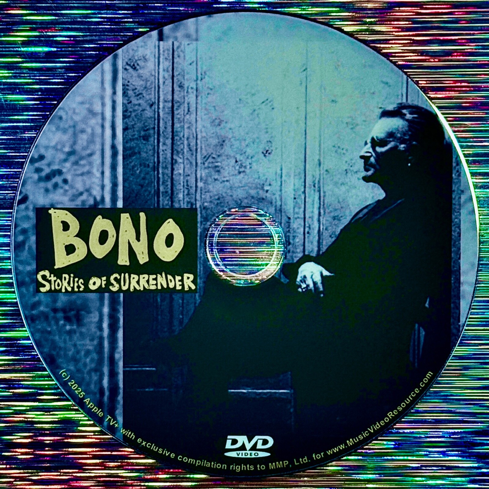 BONO STORIES OF SURRENDER DVD U2 (2025 Documentary) + BONUS Material OVER 2 HRS