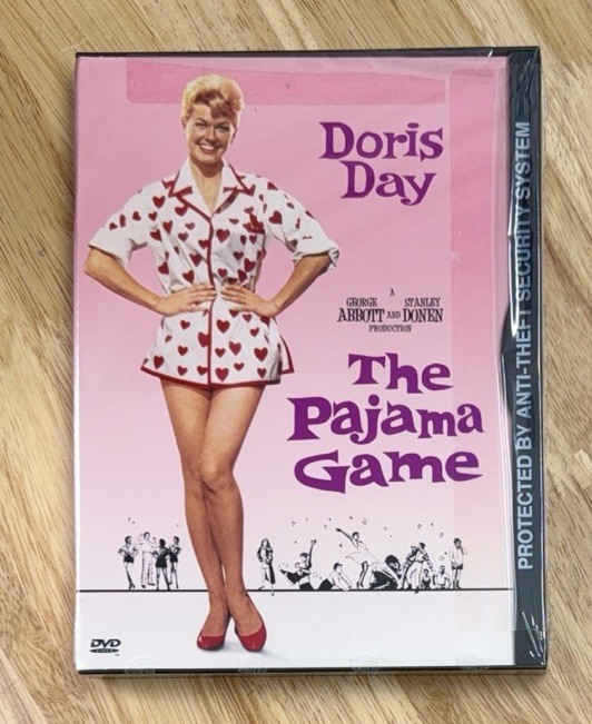 The Pajama Game (DVD, 1957) Doris Day, John Raitt, Vintage Snapcase NEW SEALED