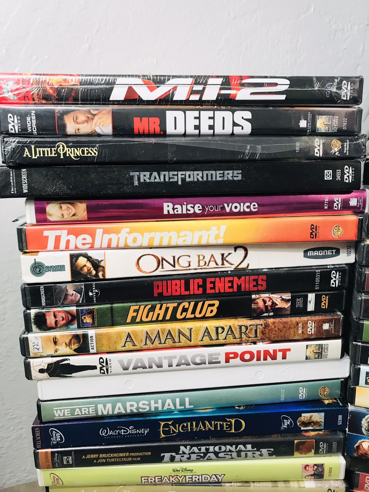 Bulk Lot Of 68 DVD Movies (13 Brand New Sealed) Comedy Horror Dramas Disney