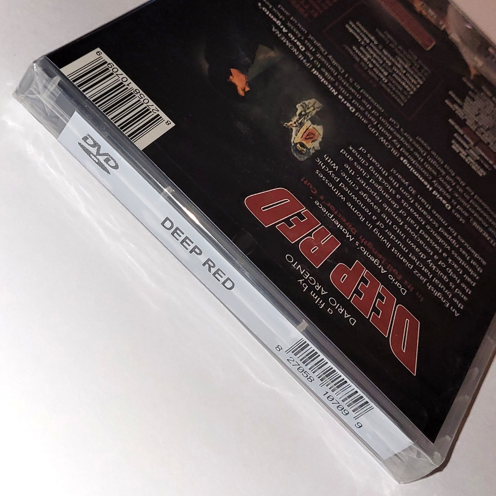 Deep Red (DVD 1975) Director’s Cut Dario Argento Film Horror Classic New Sealed