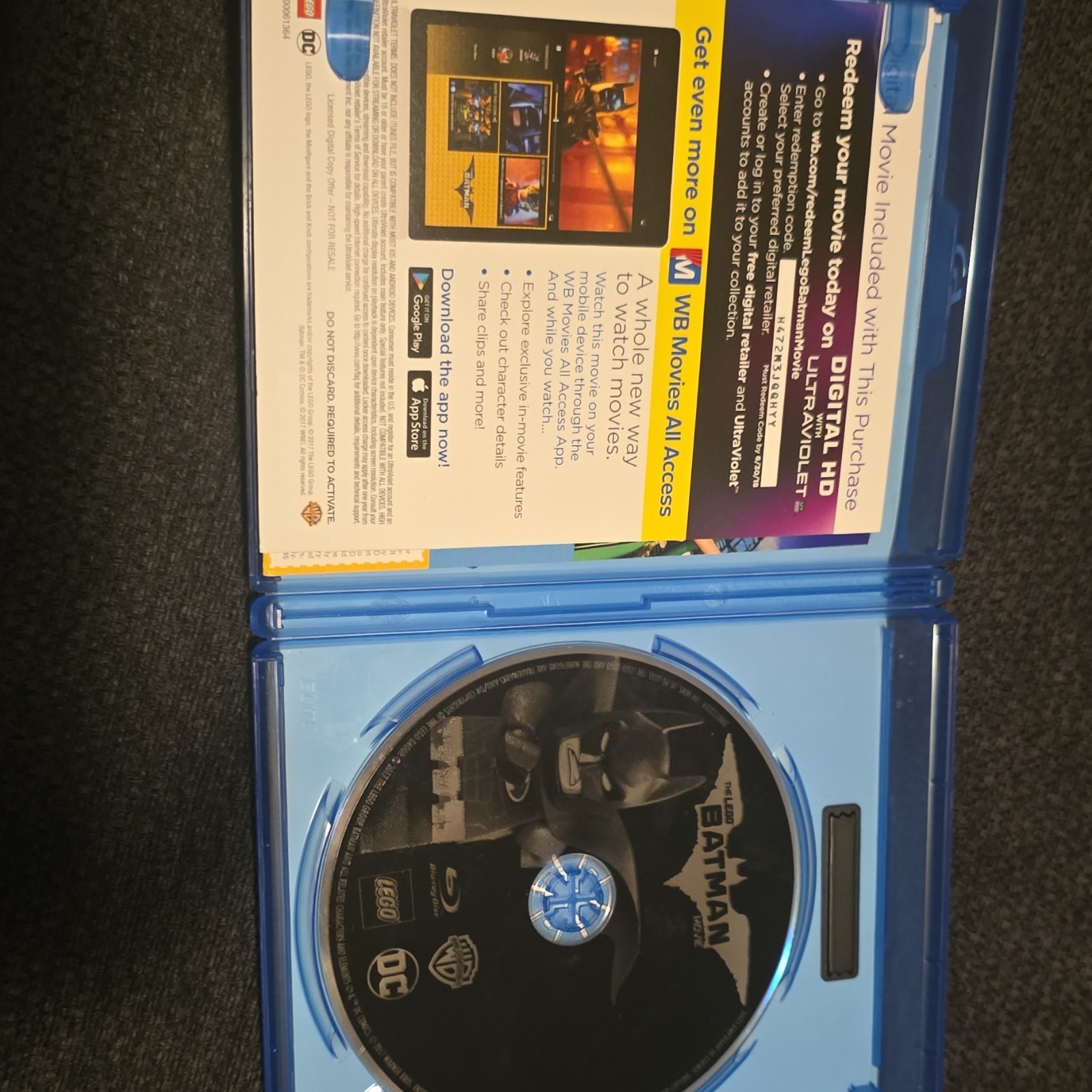 The Lego Batman Movie (Blu-ray, 2017)