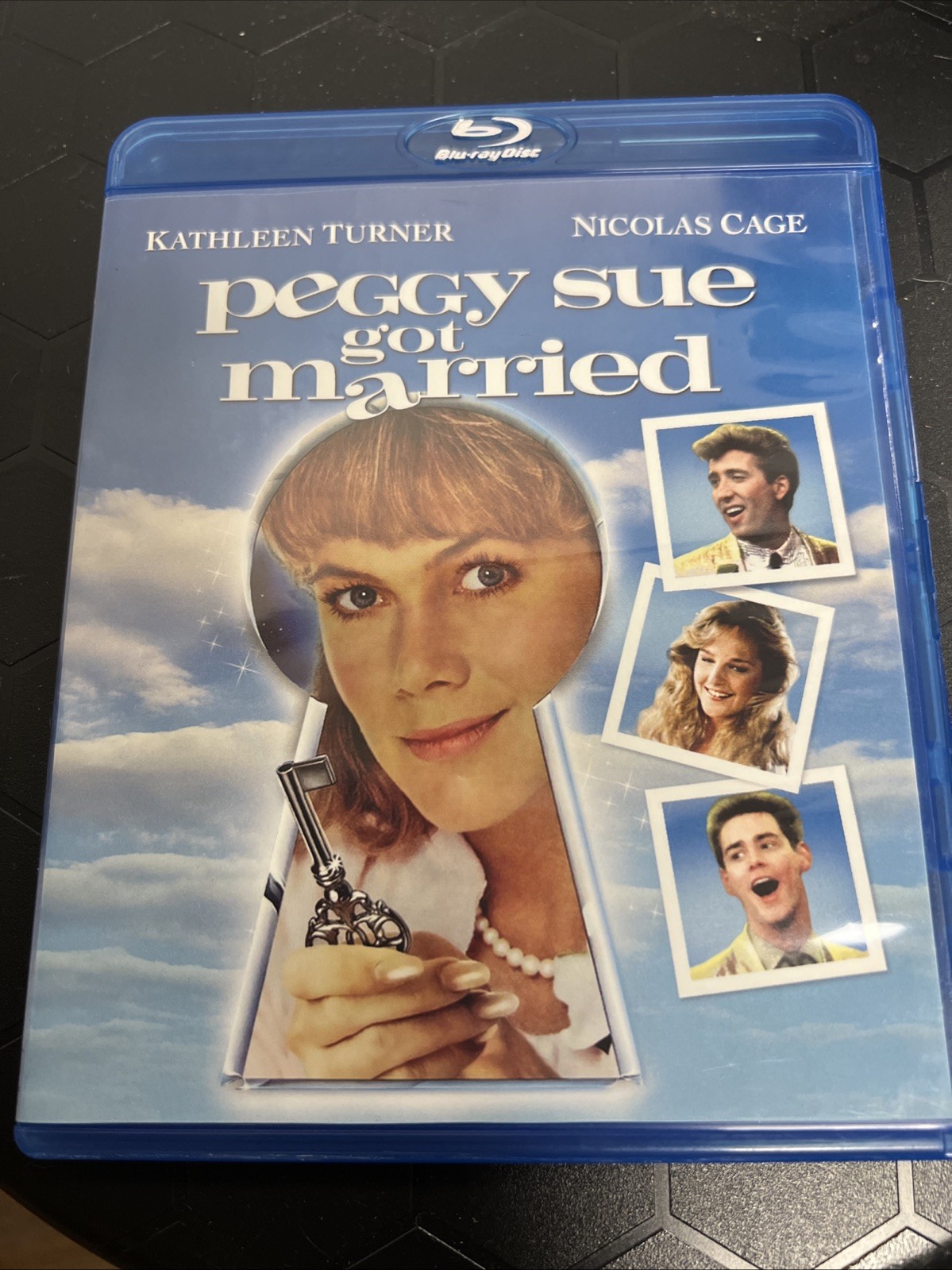 Peggy Sue Got Married (Blu-ray Disc, 2013) Nicolas Cage Jim Carrey RARE OOP USED