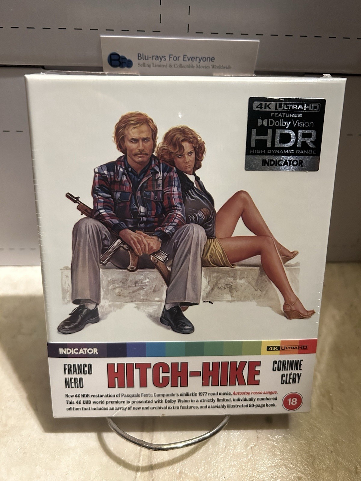 NEW Hitch-Hike 4K Limited Edition UHD Blu-ray (UK)[1977] Ships Next Day