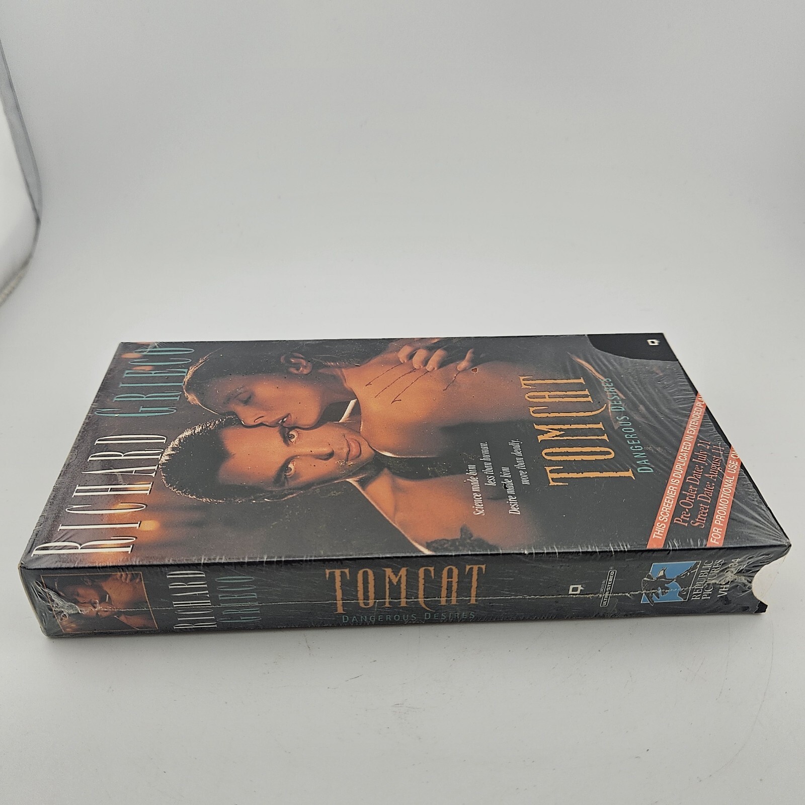 Tomcat Dangerous Desires – VHS 1993 Screener – Scifi Thriller – Shrink *Buy2Get1