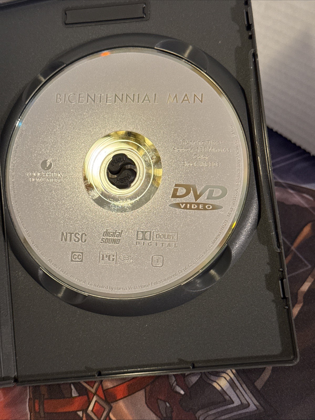 Bicentennial Man (1999) DVD Robin Williams Chris Columbus Touchstone RARE OOP