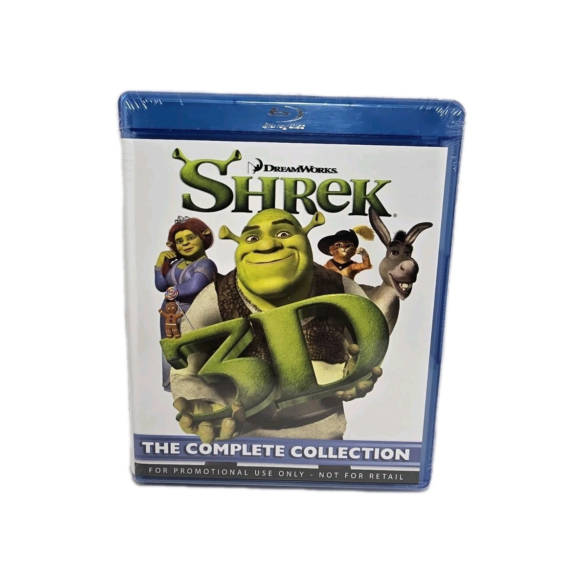 Shrek: The Complete 3D Collection Blu-Ray, 2010, Promo-NEW & Sealed
