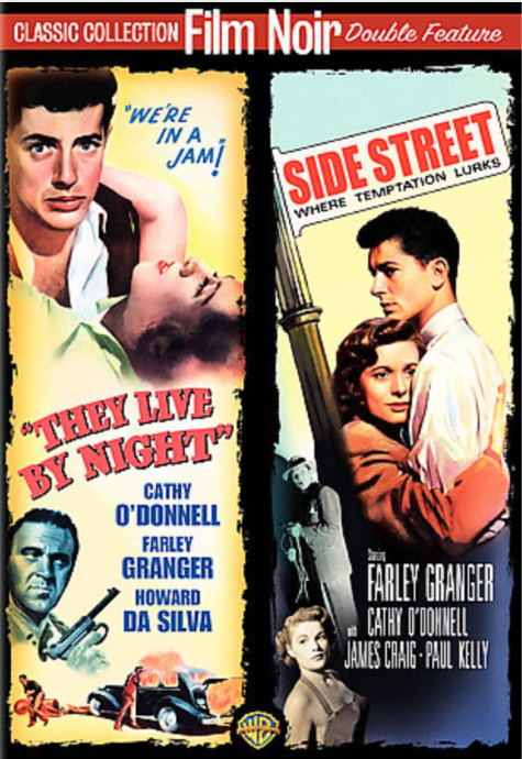 They Live By Night-1948/ Side Street- 1949 (DVD, 2 FILM) FILM NOIR, V-Good🆓Ship