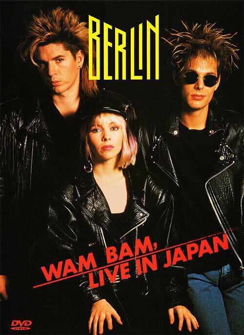 BERLIN Live Japan 1987 DVD Terri Nunn/Giorgio Moroder/Top Gun/Char/Female Rock