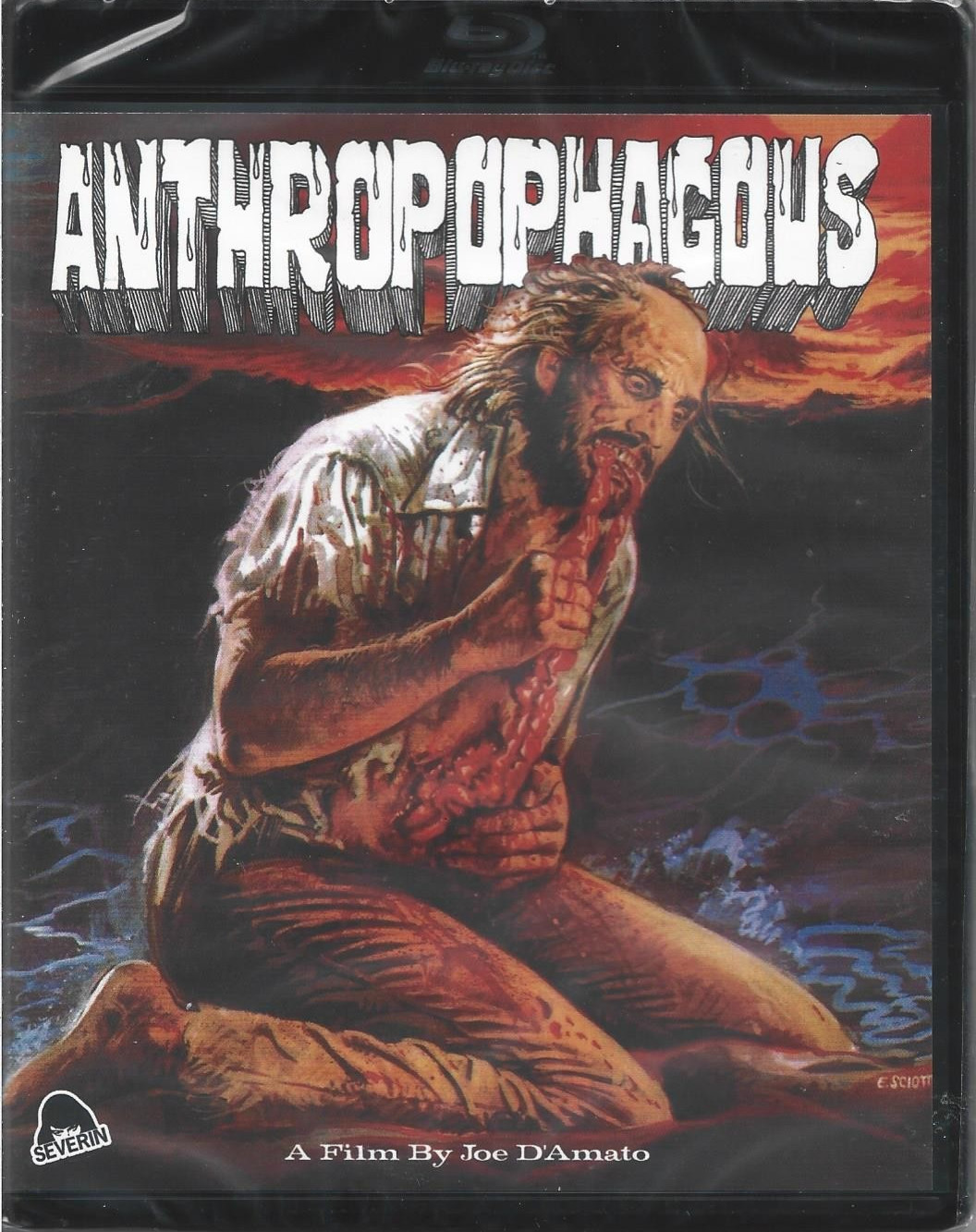 Anthropophagous (1980) (Blu-ray Disc, 2018, Severin Films) Joe D’Amato, NEW!
