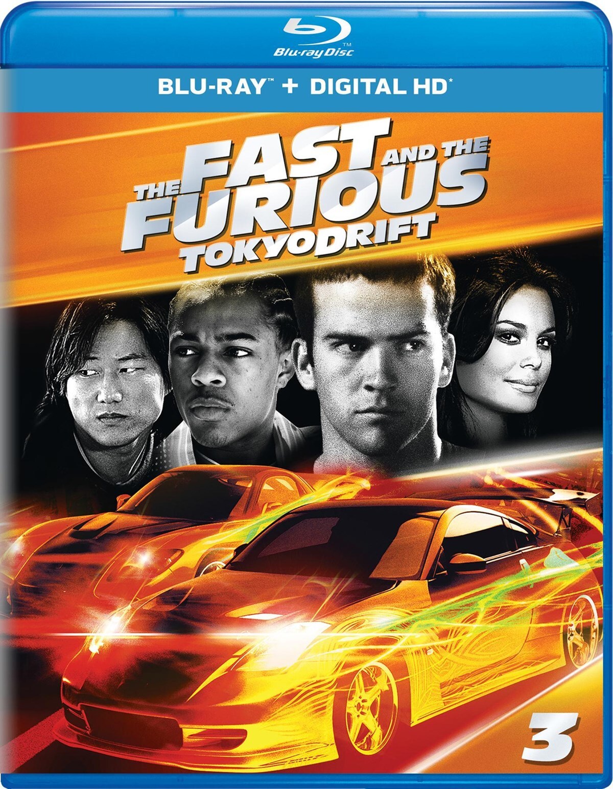 The Fast and the Furious Tokyo Drift Blu-ray Lucas Black NEW