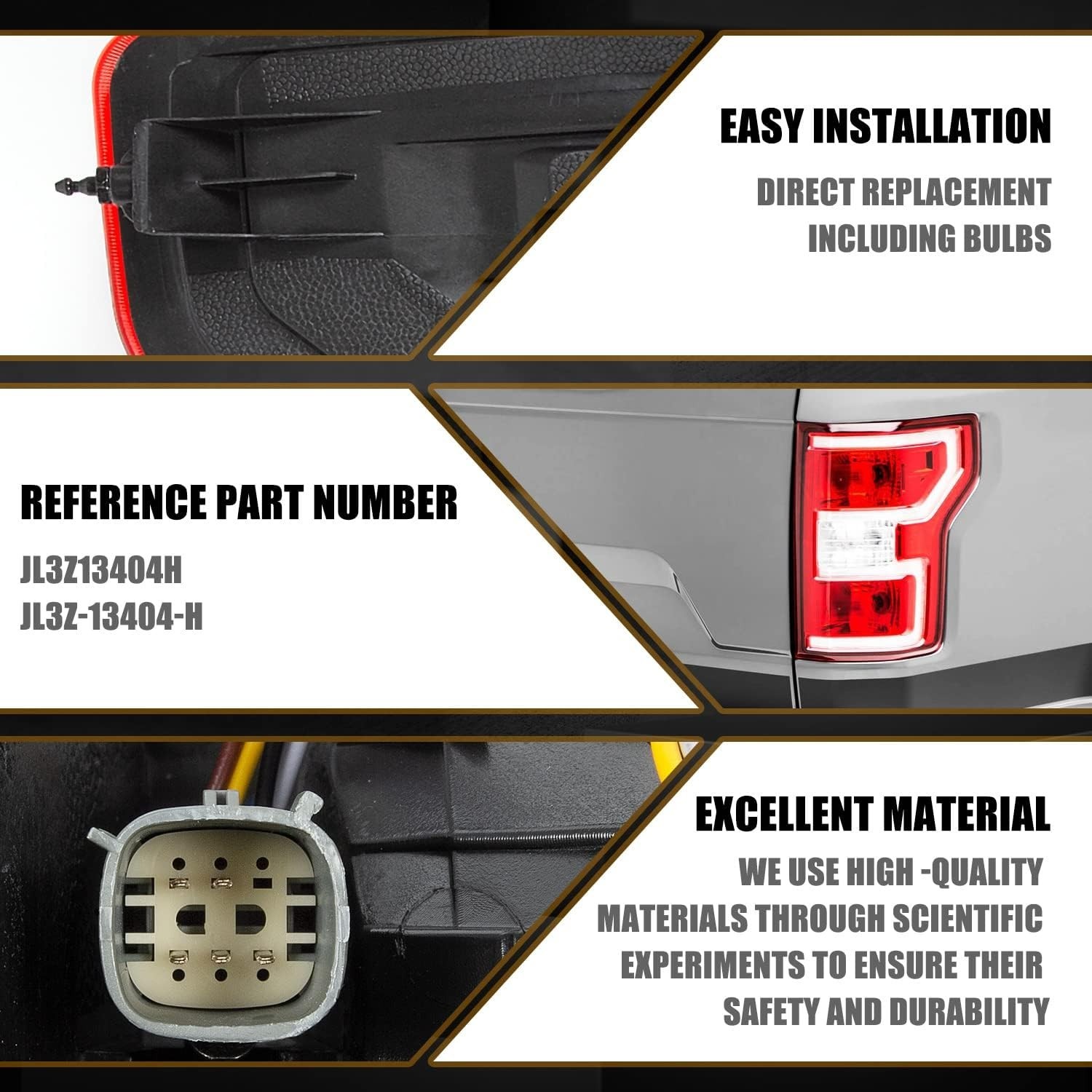 F150 – Luz trasera compatible 2018-2020 Right PassengerView Sold History