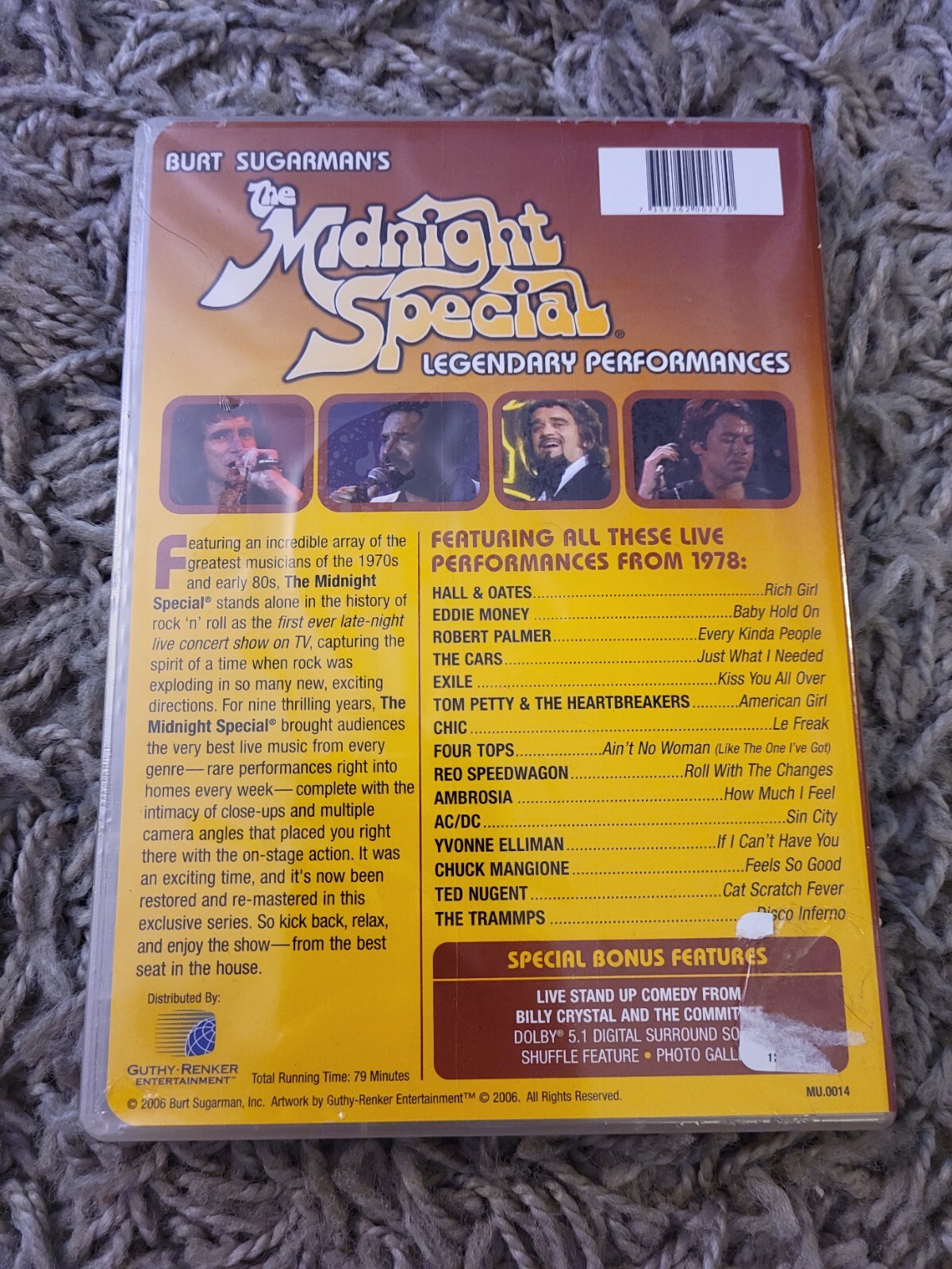 🔥The Midnight Special – Live On Stage In 1977 & 78 – (2) Brand New Sealed DVDs