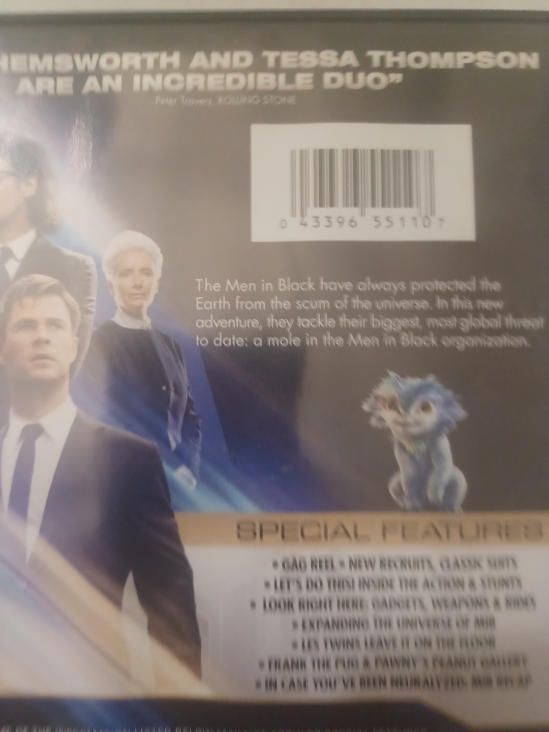Men in Black: International (DVD, 2019)