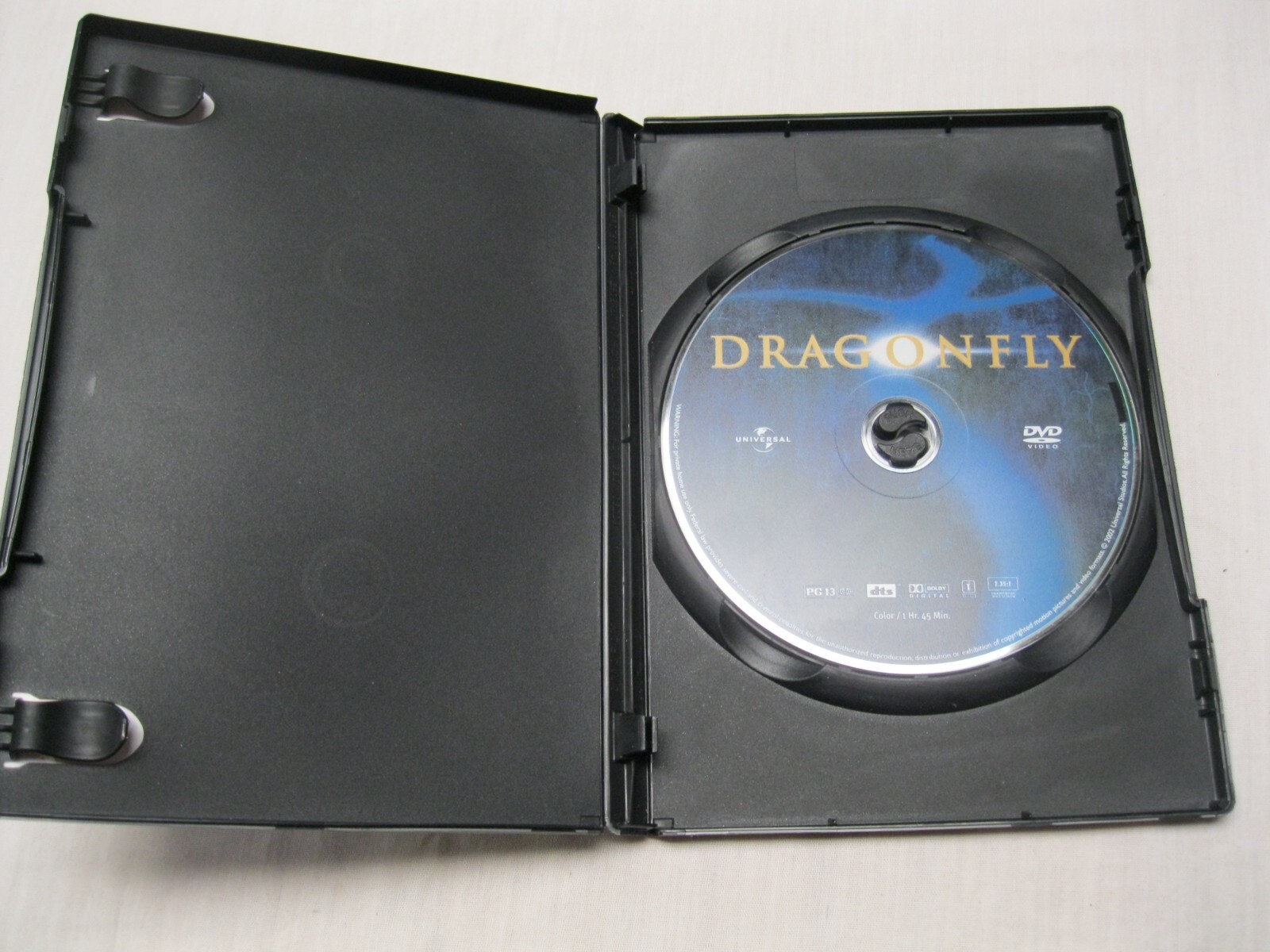 Dragonfly DVD Kevin Kostner Joe Morton, Ron Rifkin, Linda Hunt & Kathy Bates