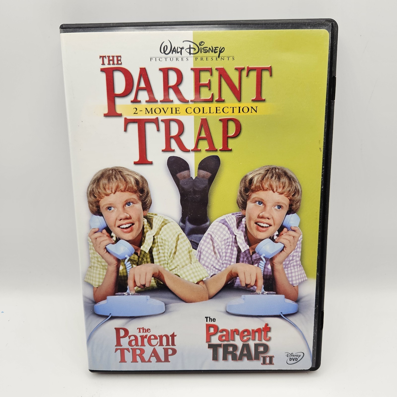 The Parent Trap 1 & 2: 2-Movie Collection (DVD, 1961) Disney, Tested And Working