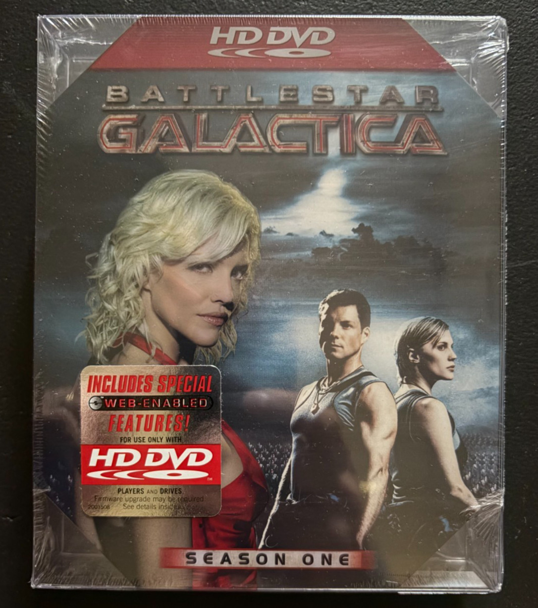 NEW Battlestar Galactica Season One ( 1 ) HD DVD SEALED
