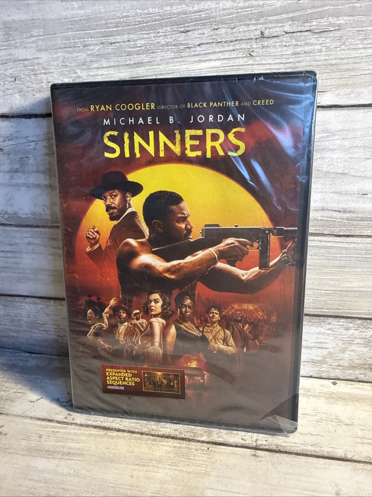 New! Sinners (DVD, 2025) Sealed Ships Free Michael B. Jordan Adrenaline Rush