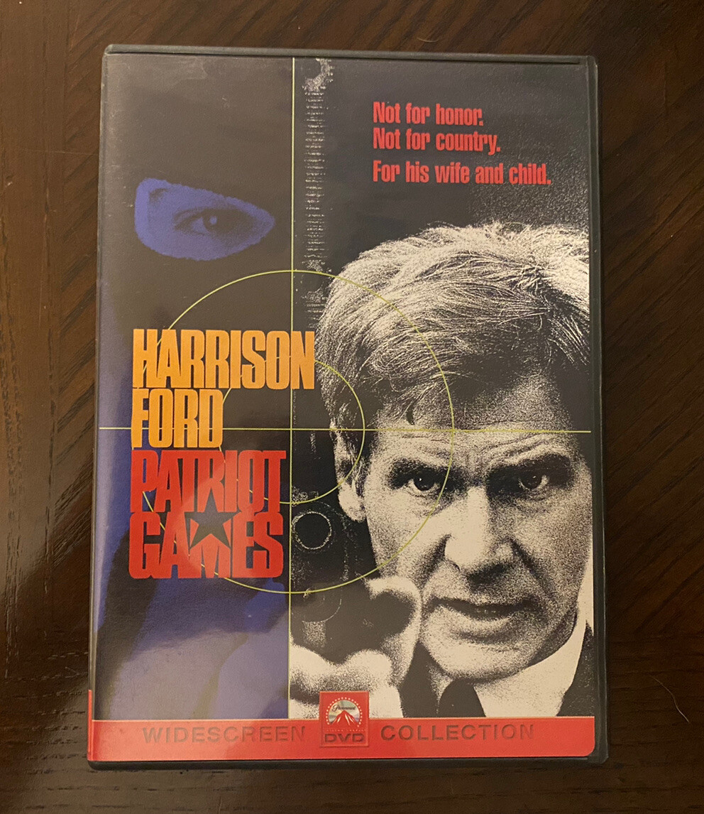 Patriot Games (DVD, 2002, Widescreen – Checkpoint) FREE SHIPPING