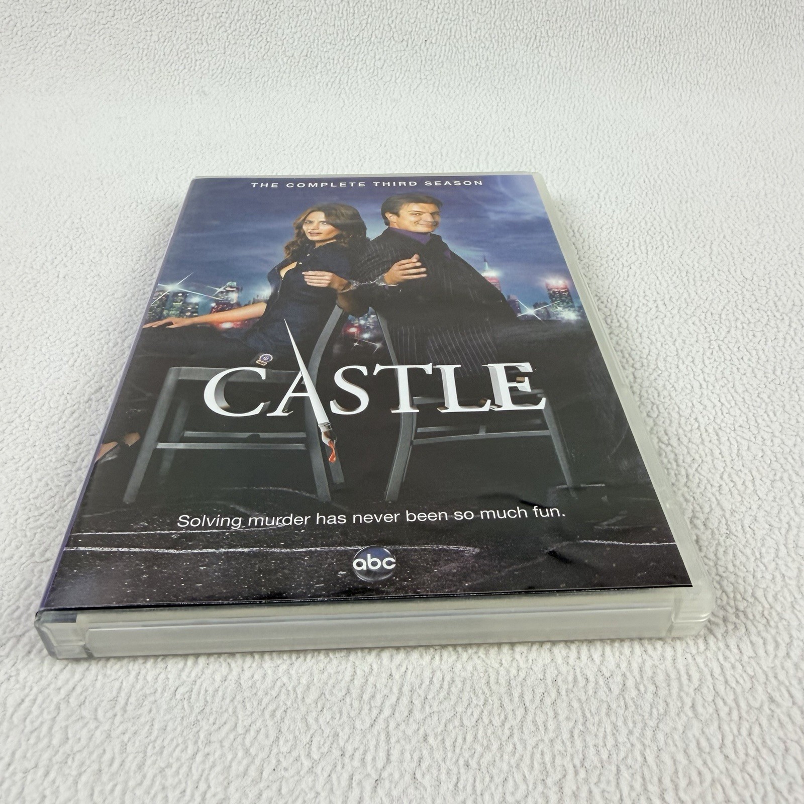Castle Complete Third Season DVD 2010 Nathan Fillion TV Series