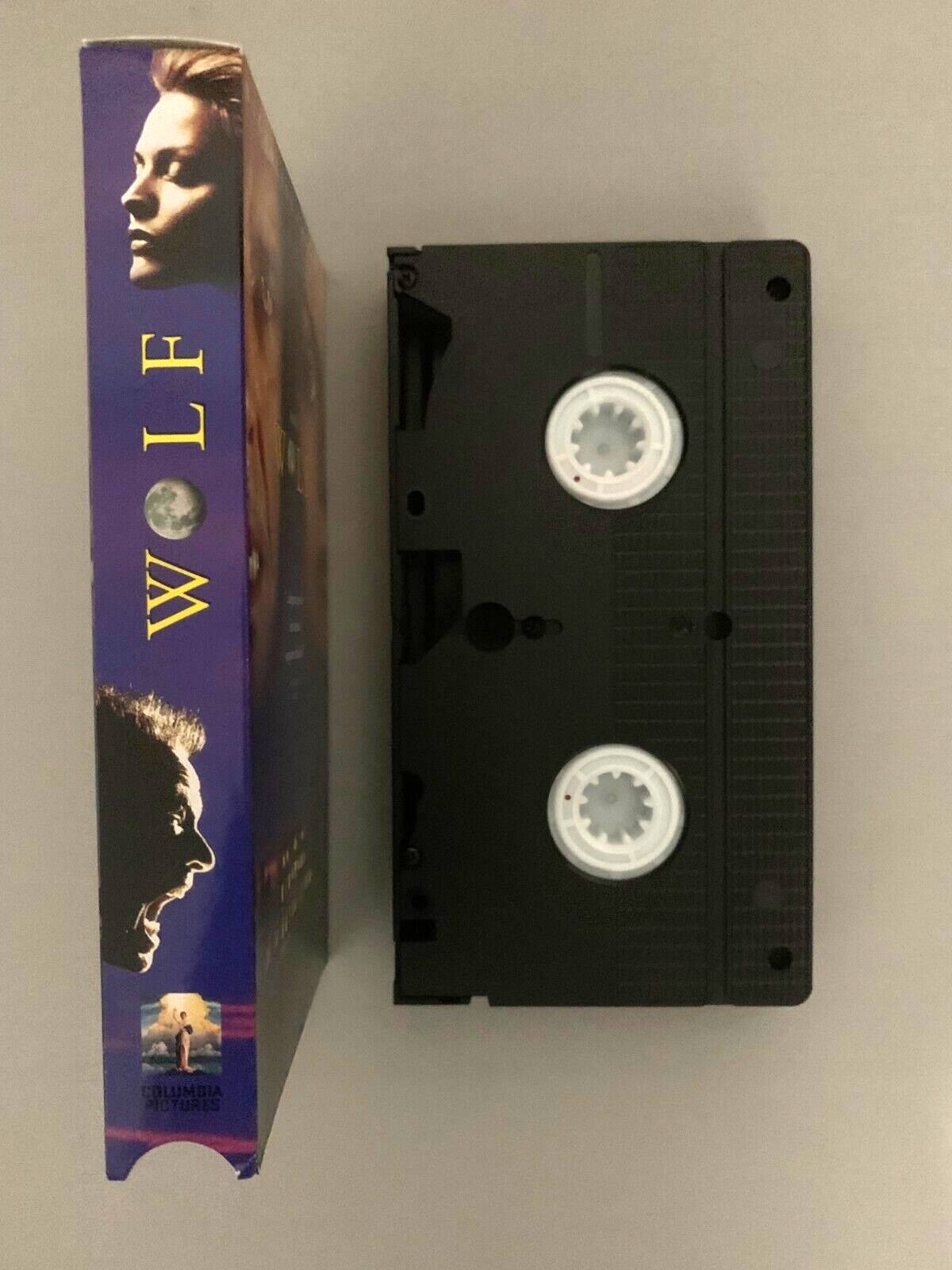 (VHS, 1995) Wolf – Collectible/Display Quality