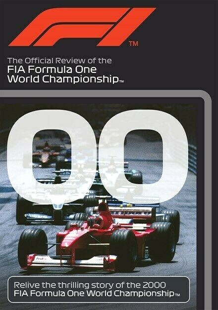 F1 2000 REVIEW NTSC DVD. SCHUMACHER, HAKKINEN. 2 HRS, 10 MIN. DUKE 6040NV