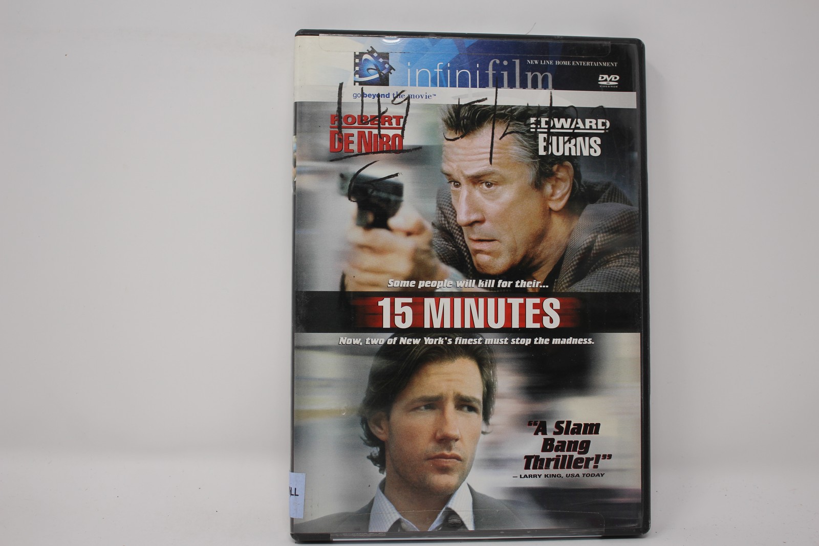 15 Minutes DVD Widescreen Edition Robert De Niro Edward Burns