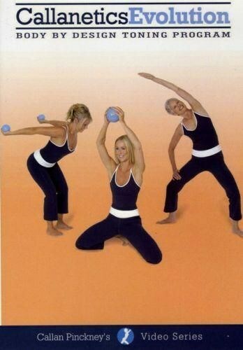 CALLANETICS EVOLUTION BODY BY DESIGN TONING PROGRAM DVD NEW BARRE STYLE WORKOUT