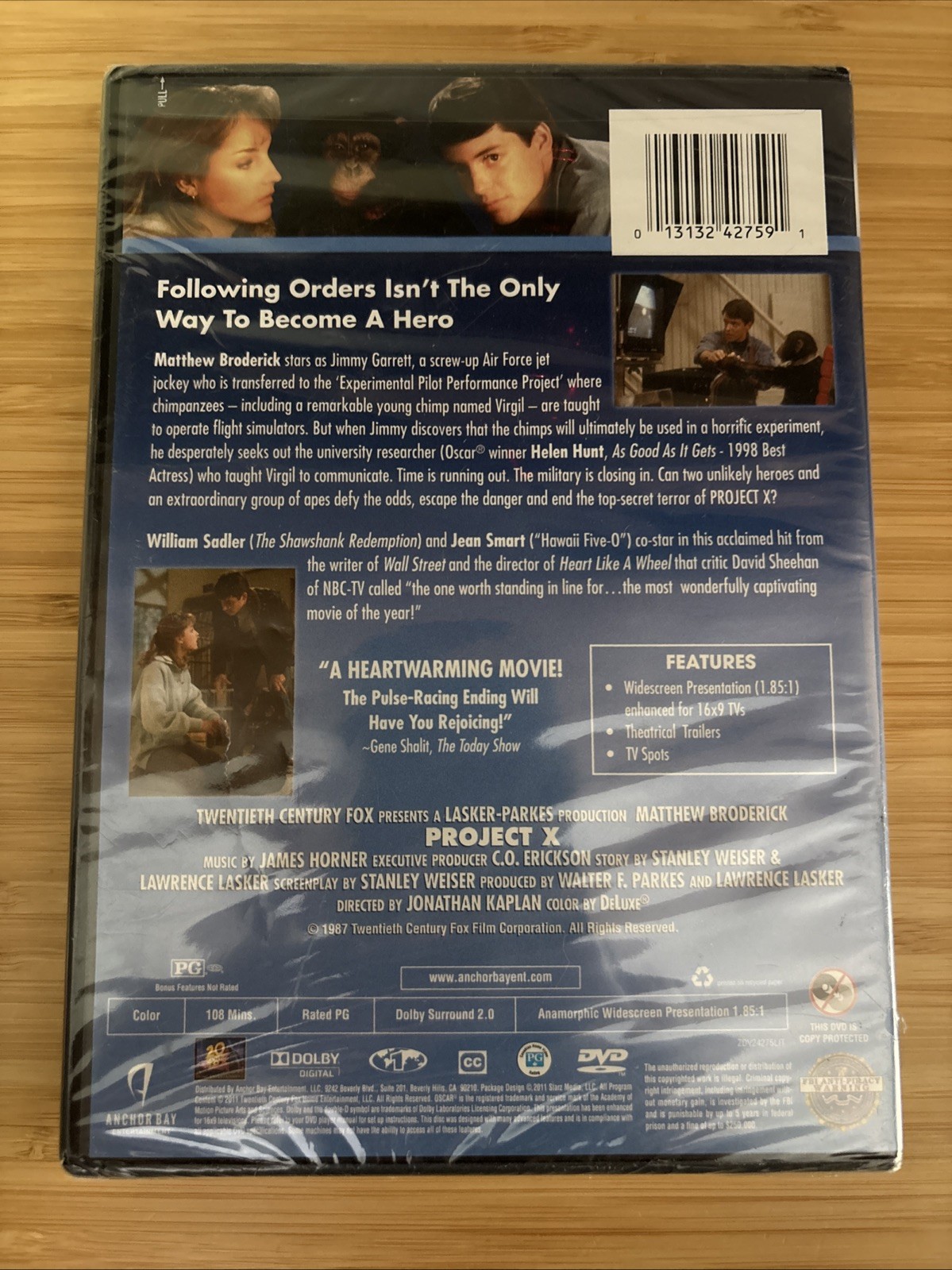 Matthew Broderick Project X