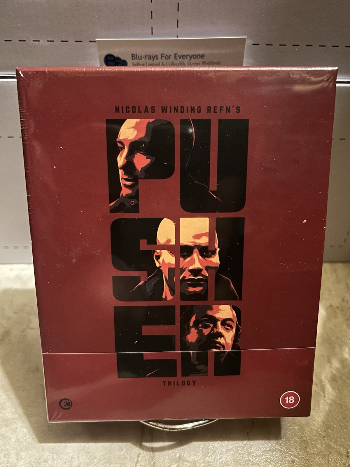 The Pusher Trilogy 4K Limited Edition DigiPack Blu-ray (UK)[1996-2005] ShpNxtDay