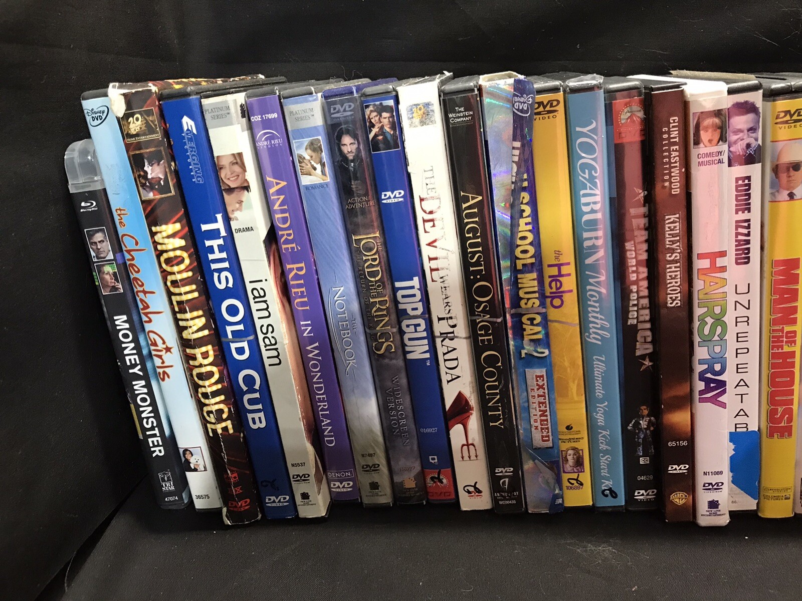 LOT OF 25 DVD ASSORTED MOVIES and Tv Shows! RANDOM MIXED LOT PG-R Used