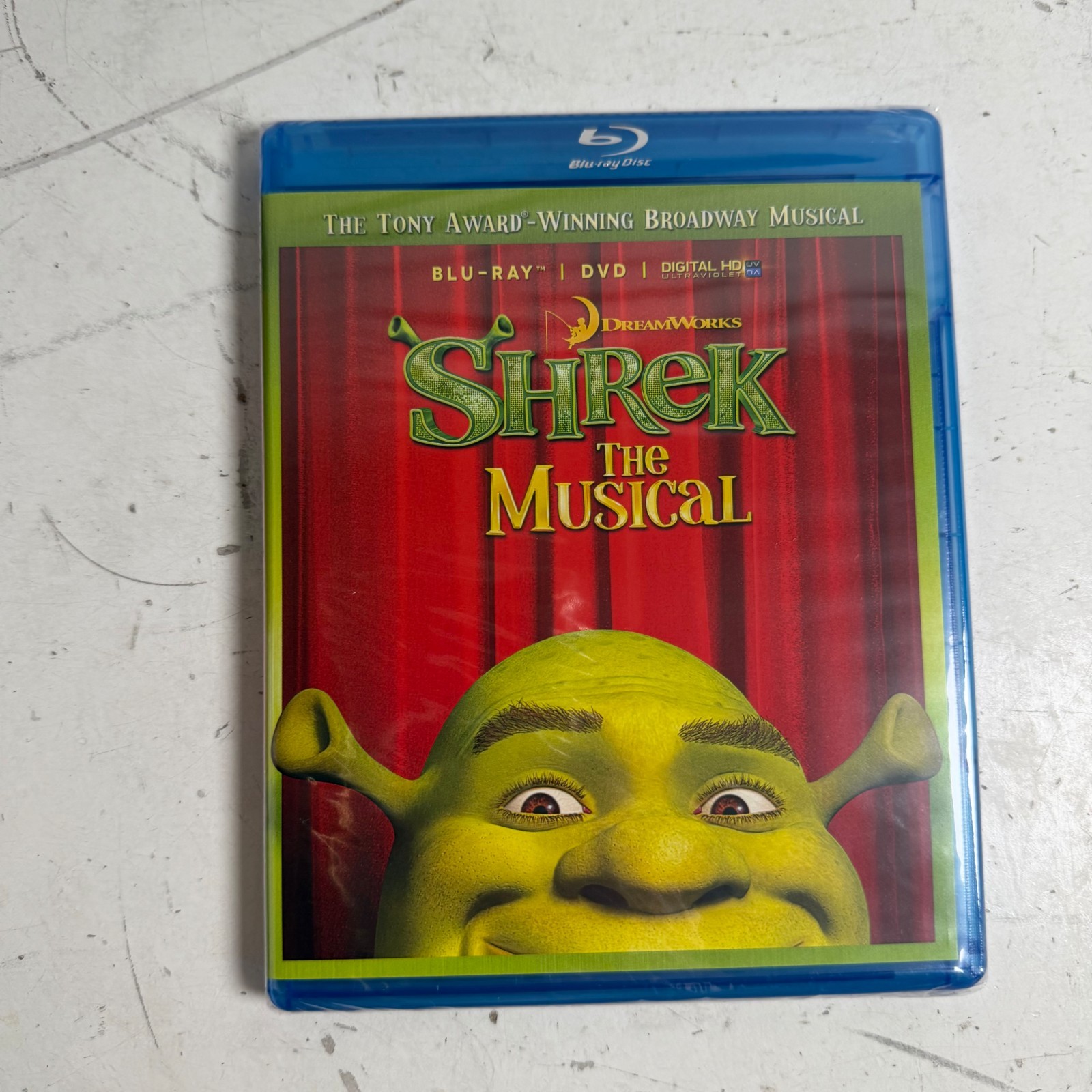 Shrek The Musical Deluxe Edition (Blu-ray/DVD) DreamWorks Musical Fantasy Movie