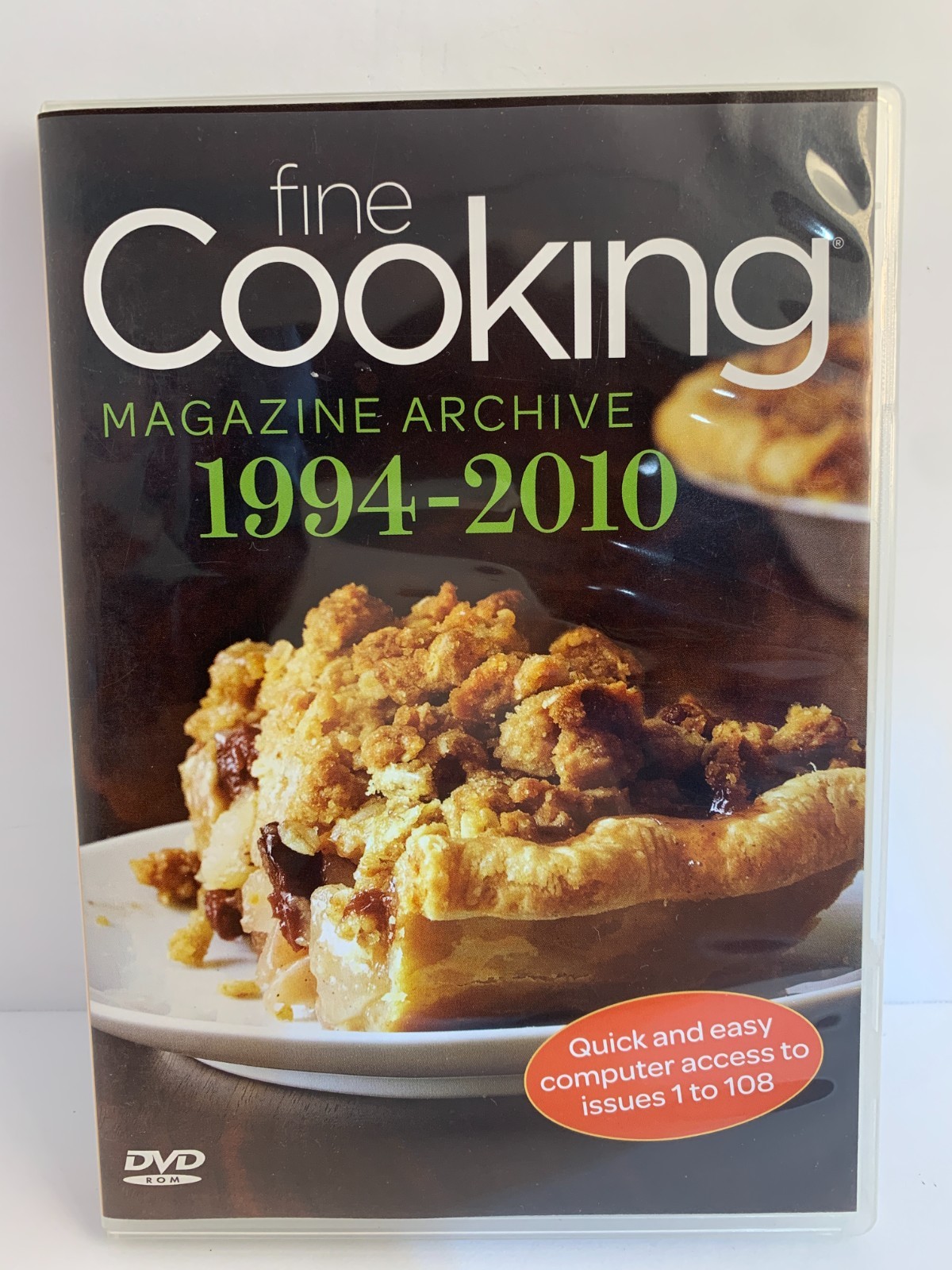 Fine Cooking’s 1994-2010 Magazine Archive, access to issues 1-108 (DVD-ROM)