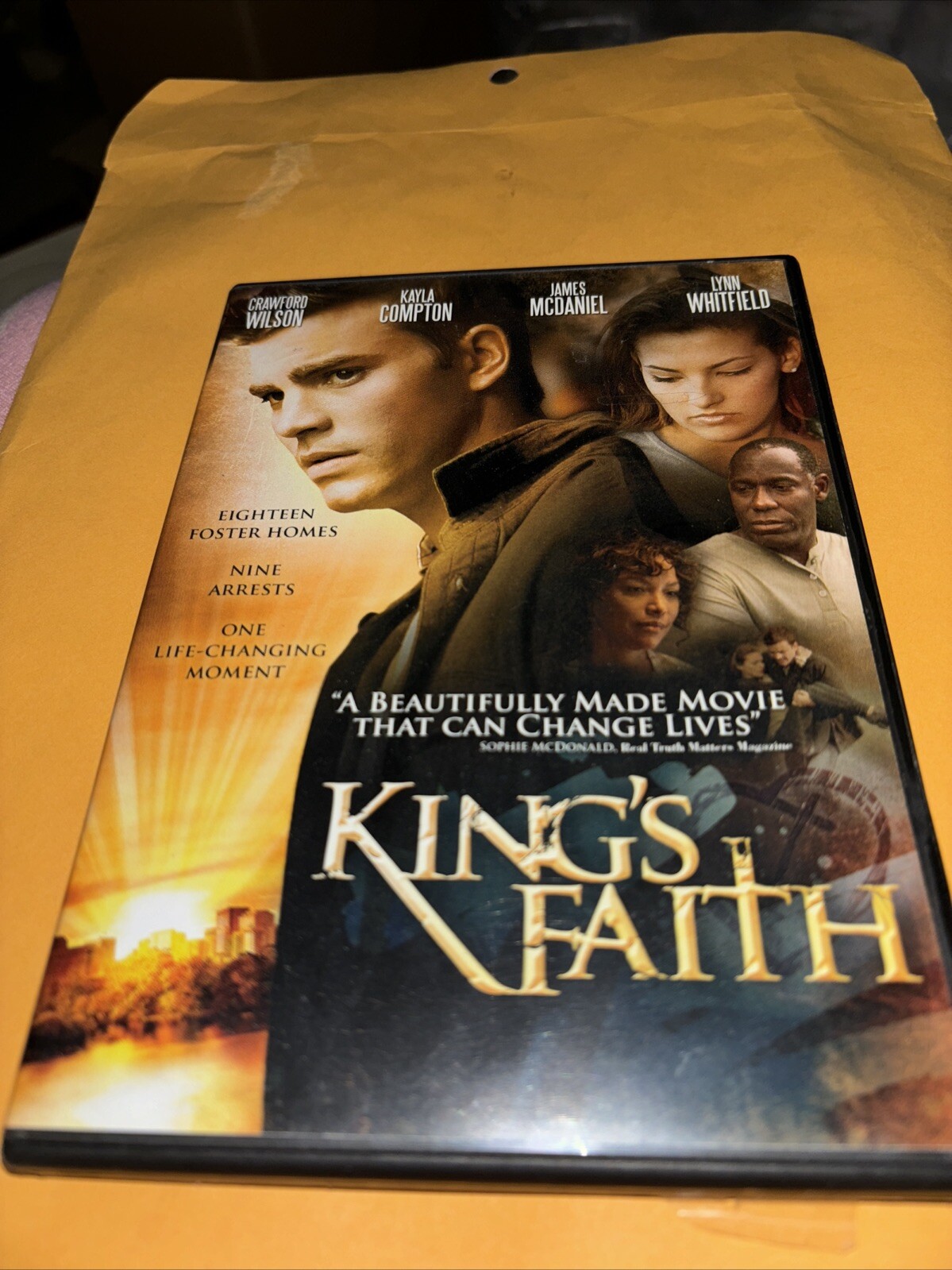 💥Sale‼️King’s Faith (DVD), Dove.org 12+ years approved, 108-mins, boxed