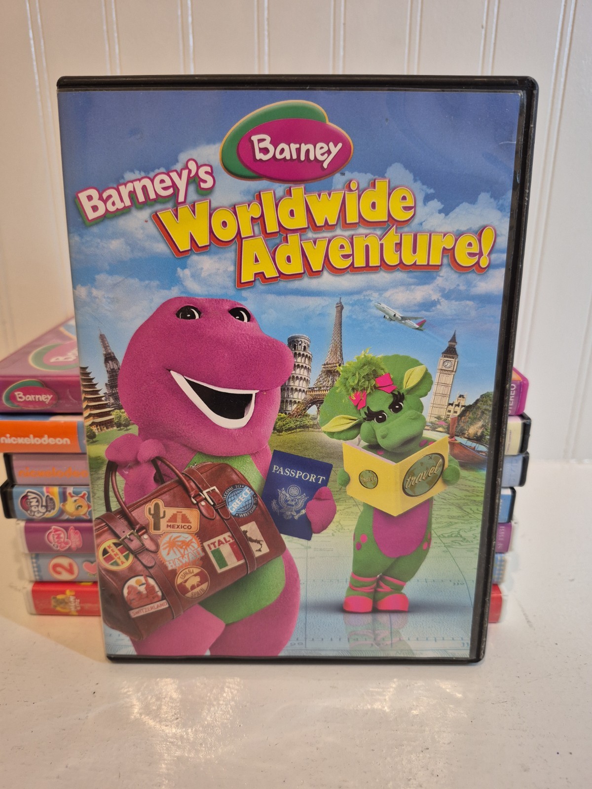 Lot of 11 Kids Girls DVDs My Little Pony Hello Kitty Barney Dora Shimmer Shine