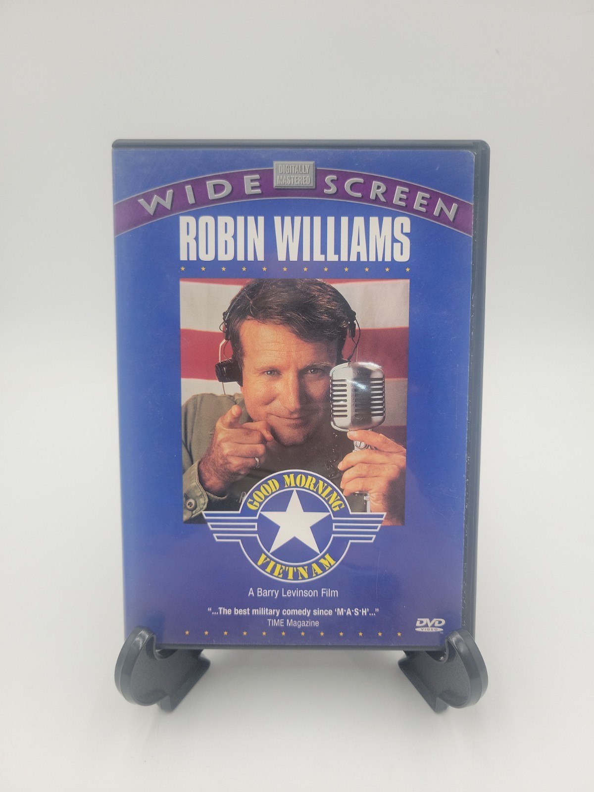Good Morning, Vietnam (DVD, 1998) Robin Williams, Forest Whitaker War Movie 1987
