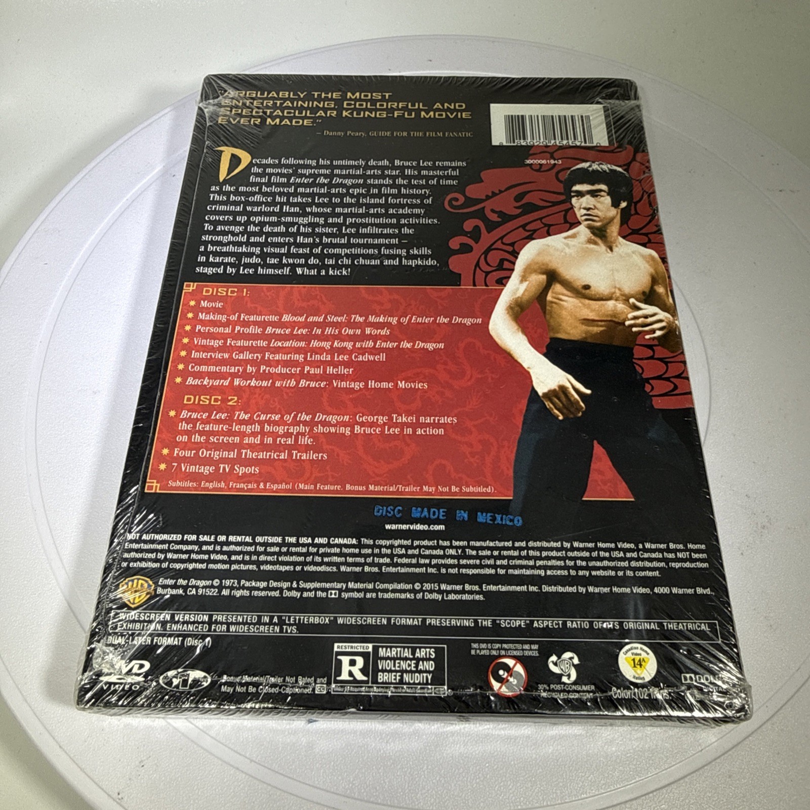 Enter the Dragon (DVD, 2014, 2-Disc Set, Special Edition) New & Sealed