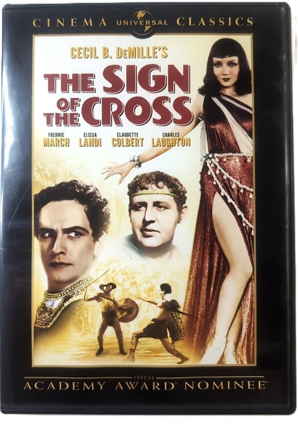 The Sign of the Cross DVD Fredric March Claudette Colbert Brand New Sealed
