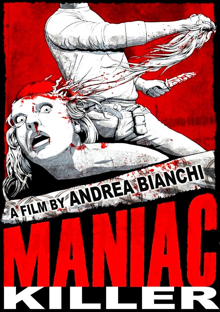 Andrea Bianchi MANIAC KILLER (1987) Grindhouse Horror w/Chuck Connors in English