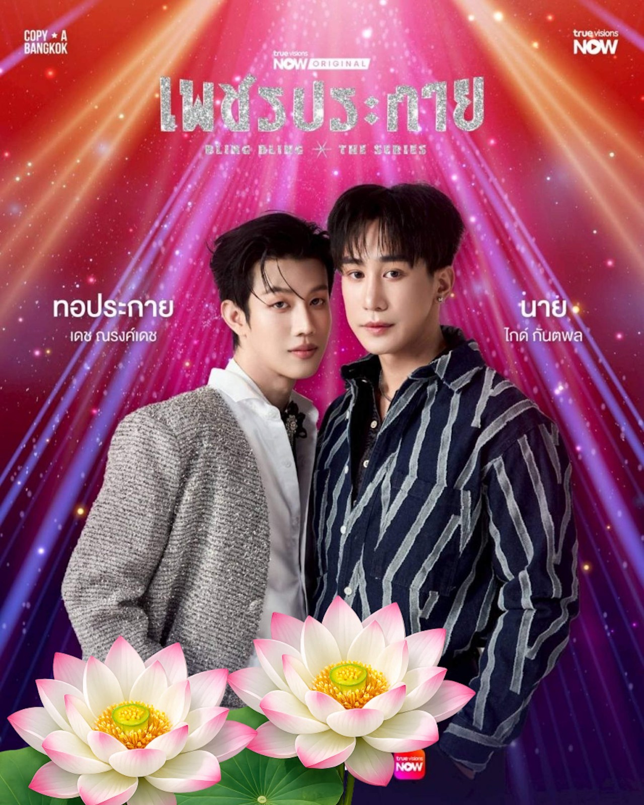 Thai LGBT Lakorn BL Drama, “Bling Bling” Complete Series on DVDs (No Subs)