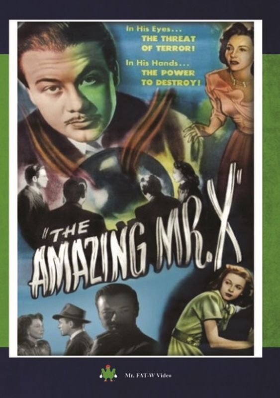 THE AMAZING MR. X NEW DVD